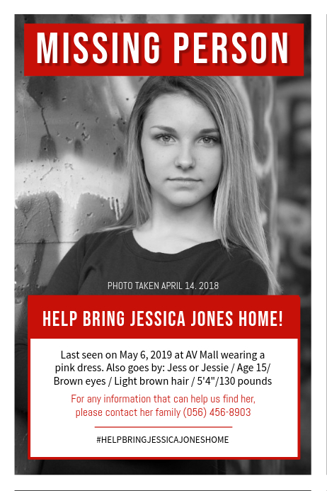 Read more about the article Untyme – Missing Person’s Flyer